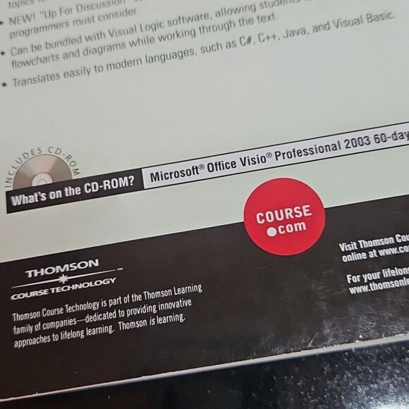 Programming Logic and Design Comprehensive with CDROM 4th Ed Farrell, Joyce - Picture 4 of 8